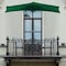 Nature Spring Nature Spring 9 Foot Half-Canopy Patio Umbrella, Green 577490YSZ - alternate 1